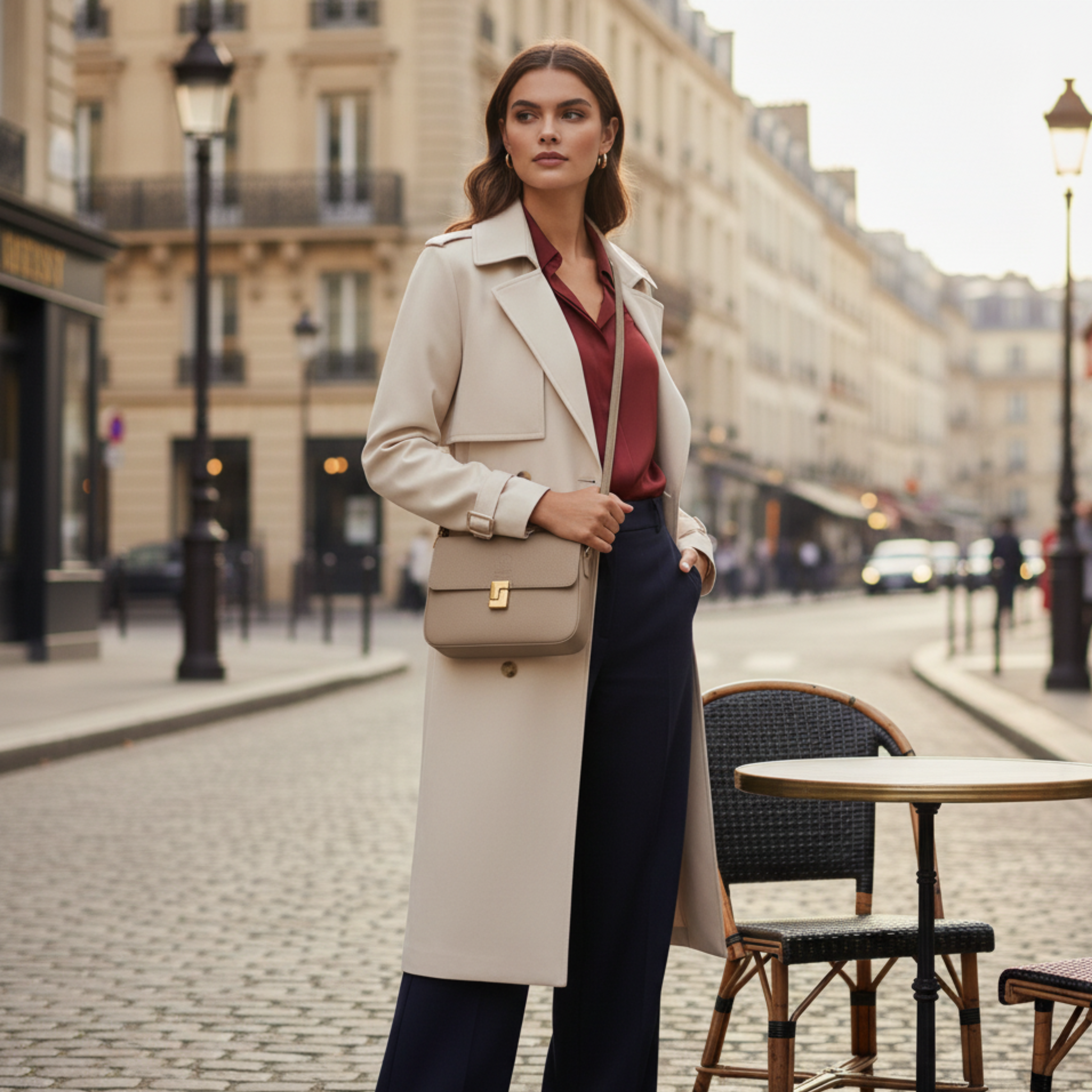 L'Éclat Sable – Trench Grey