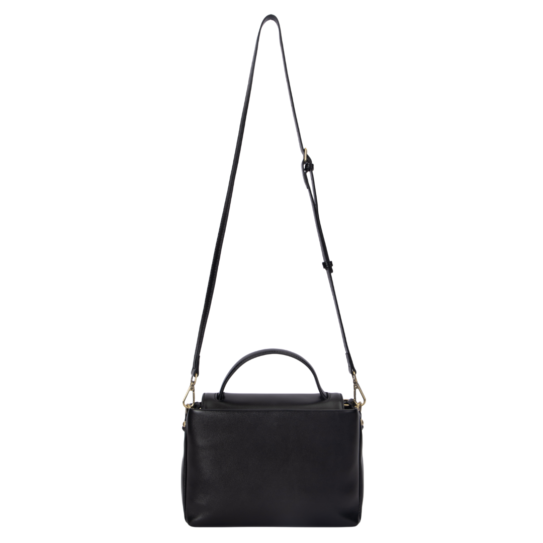 Noir Empress Satchel – Black
