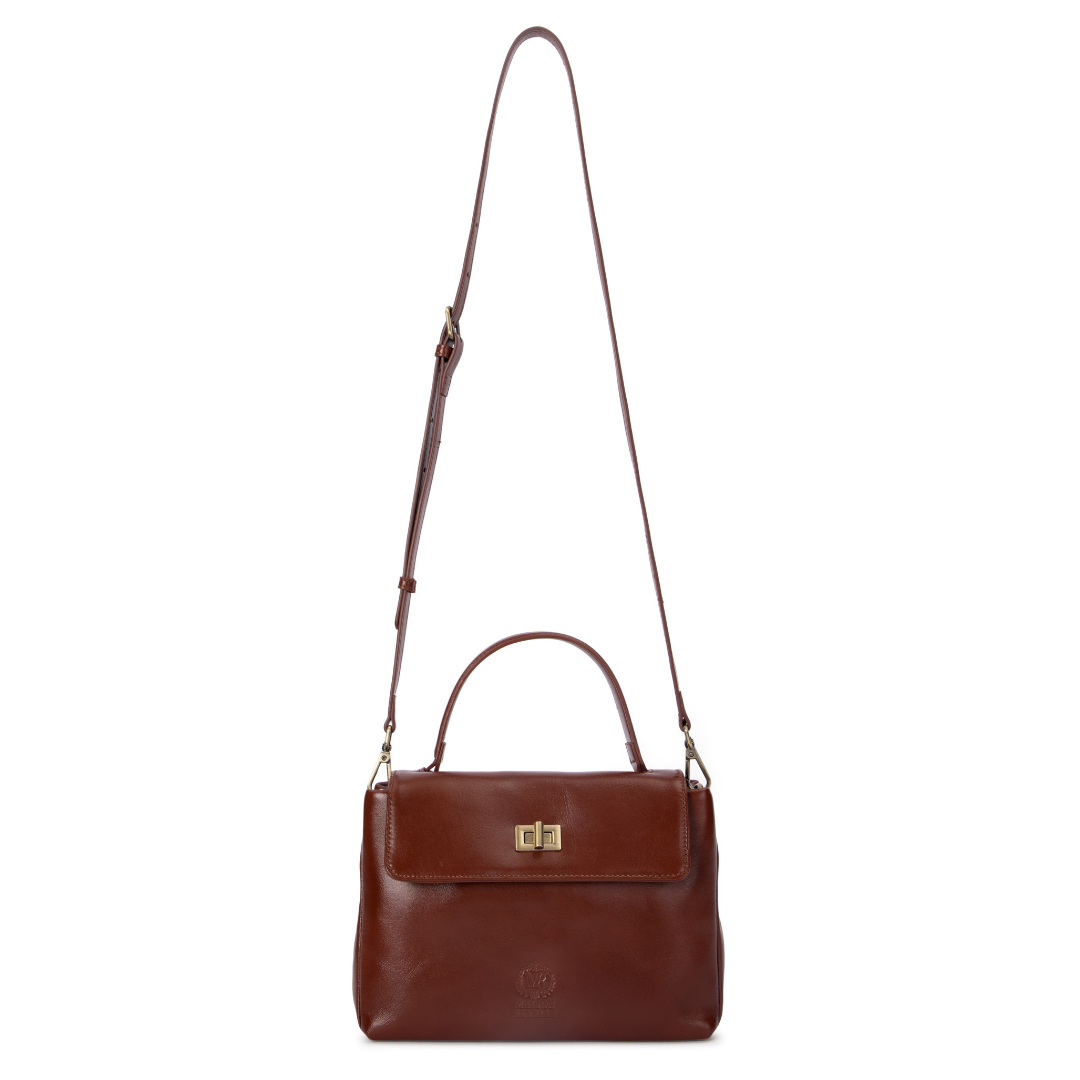 Noir Empress Satchel – Red