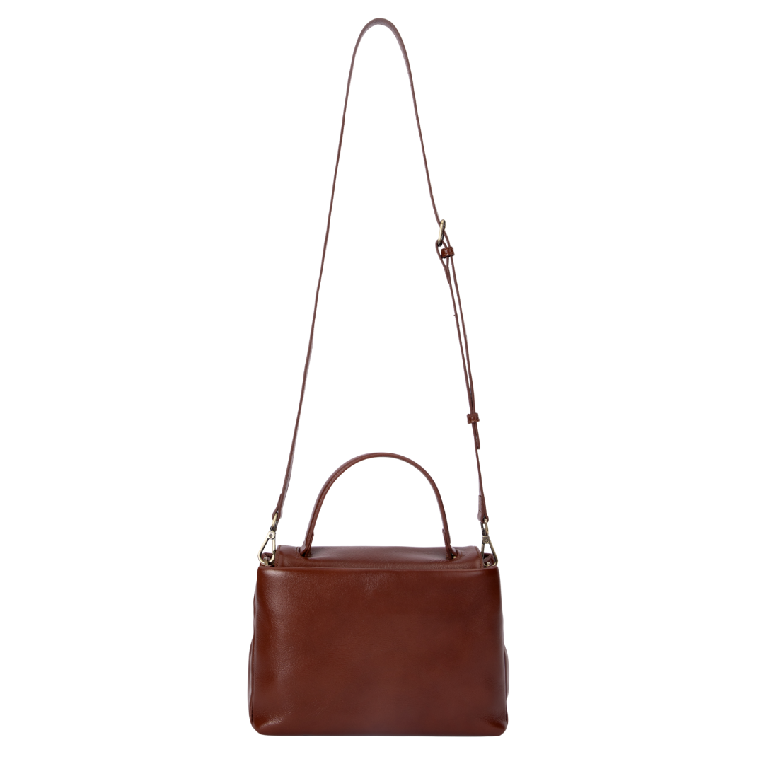 Noir Empress Satchel – Red