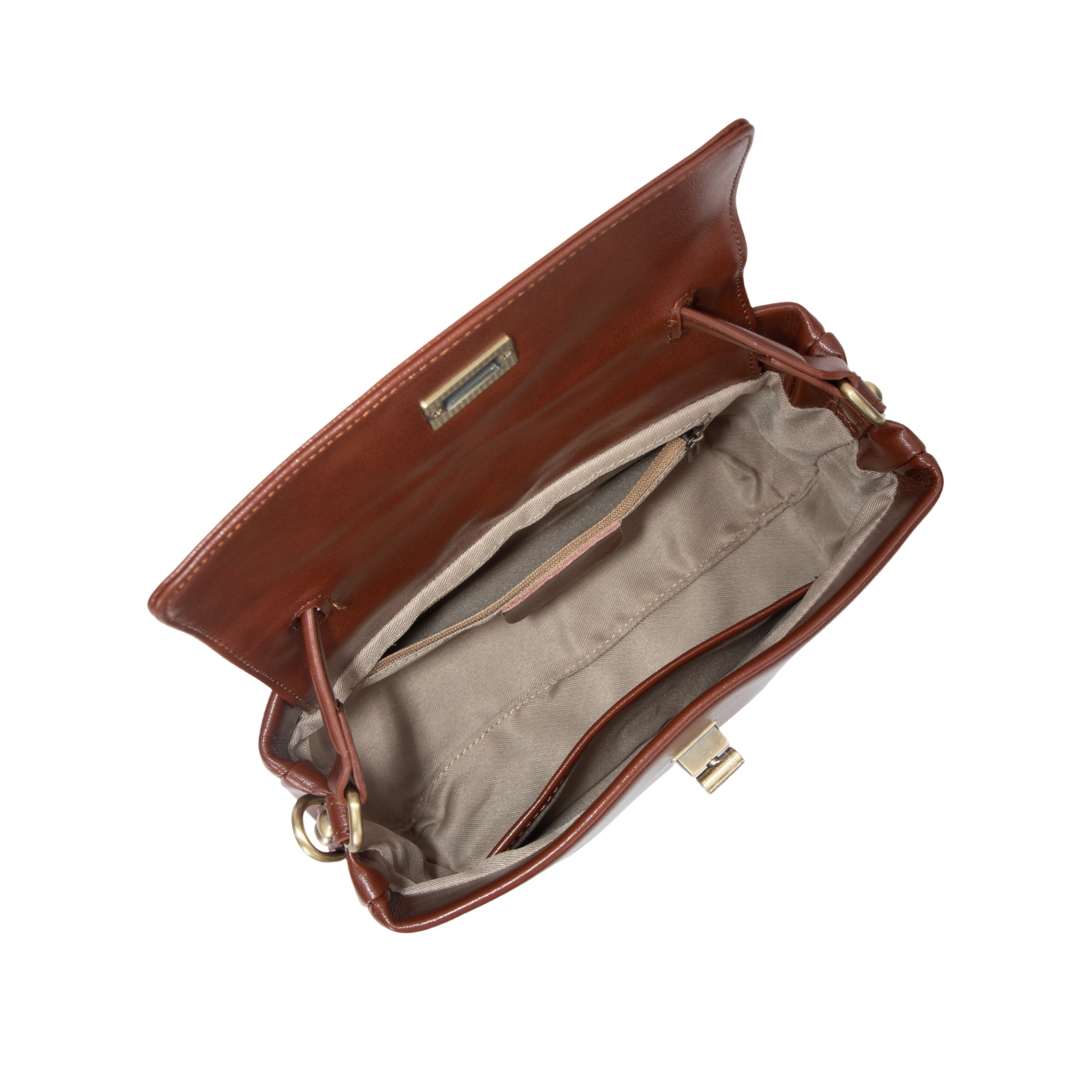 Noir Empress Satchel – Red