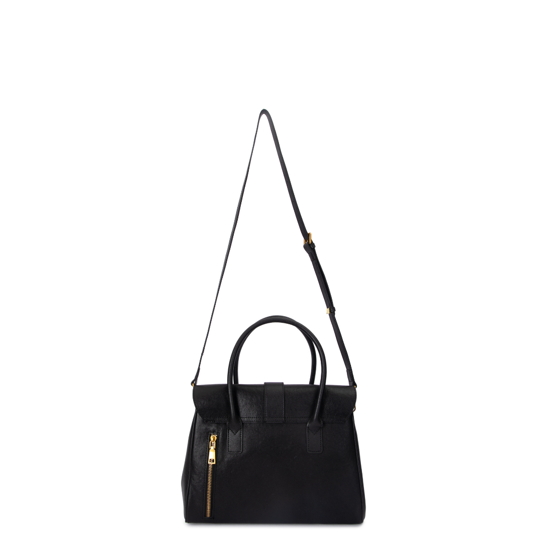 Nocturne Sovereign Satchel – Black
