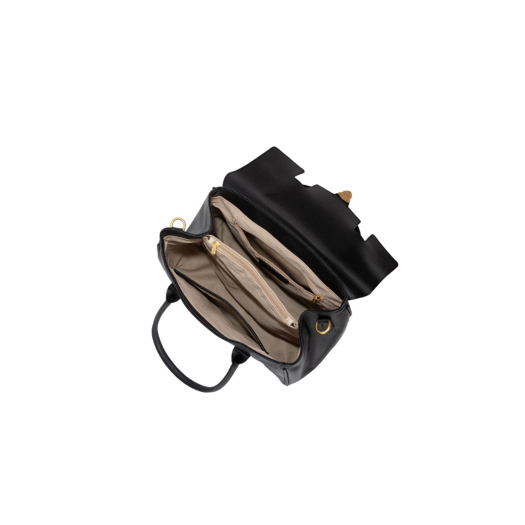 Nocturne Sovereign Satchel – Black