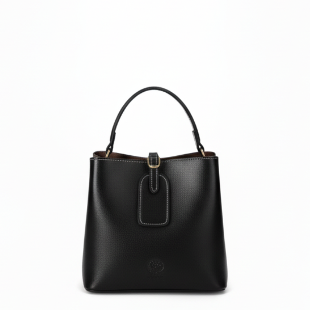 Versailles Chic Satchel – Black