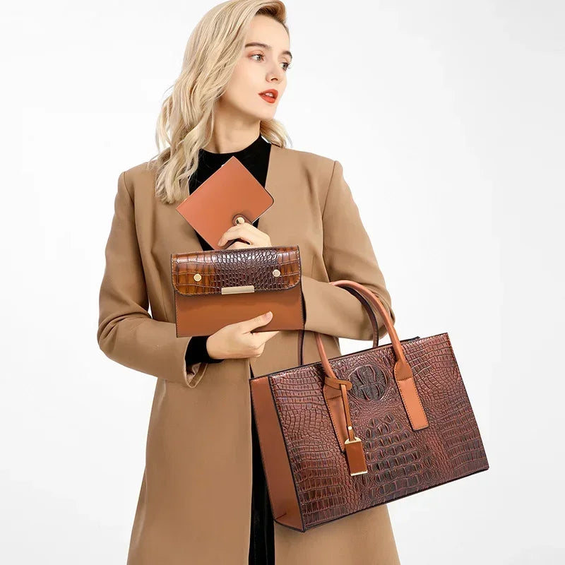 Regal Croc Handbag