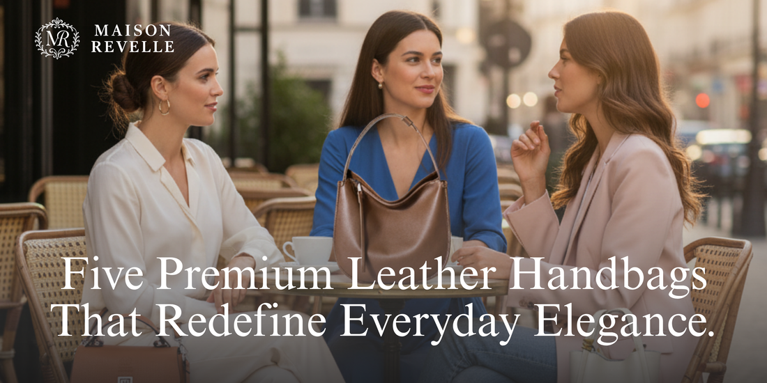 Five Premium Leather Handbags That Redefine Everyday Elegance