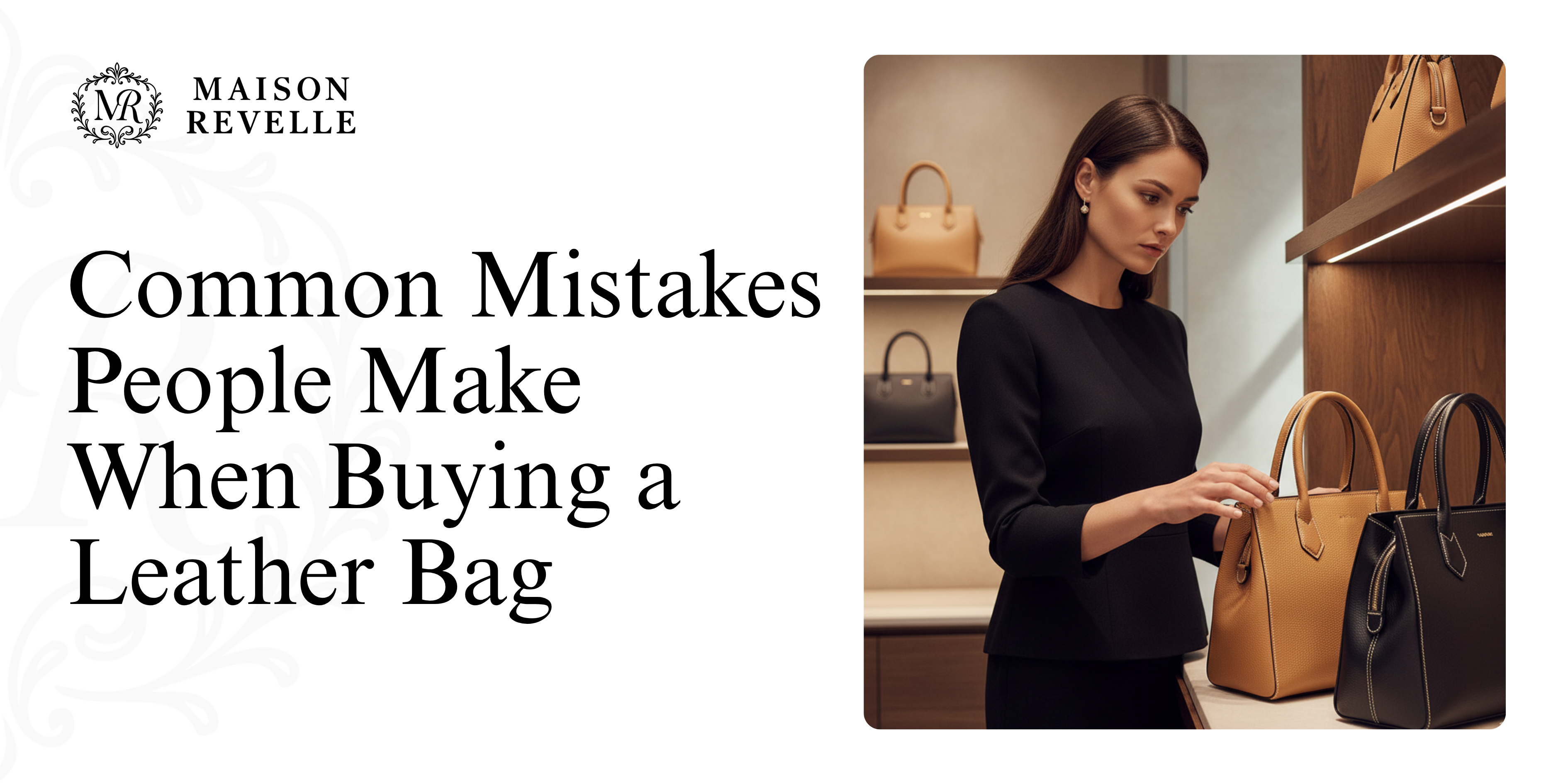 Common Mistakes People Make When Buying a Leather Bag