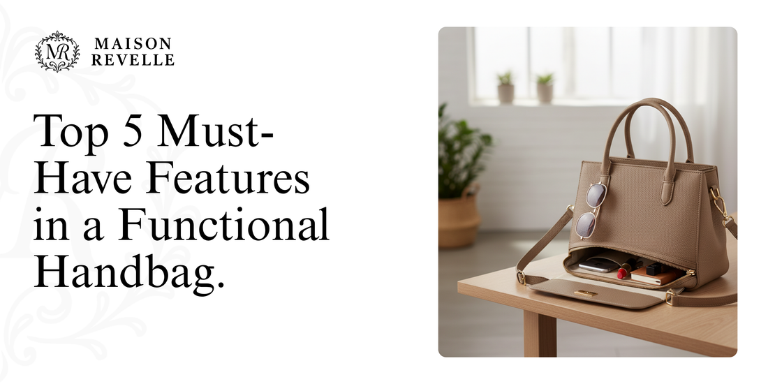 Top 5 Must-Have Features in a Functional Handbag