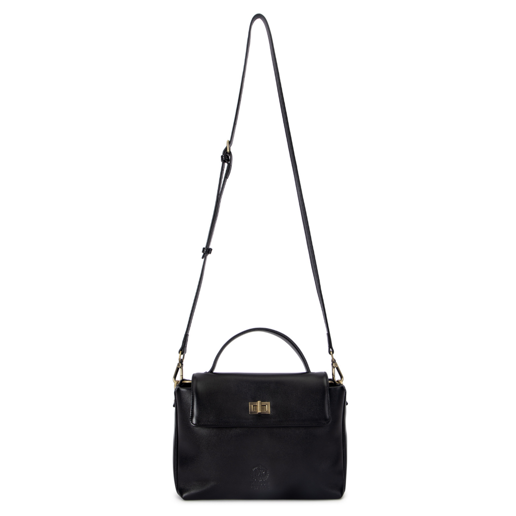 Noir Empress Satchel – Black