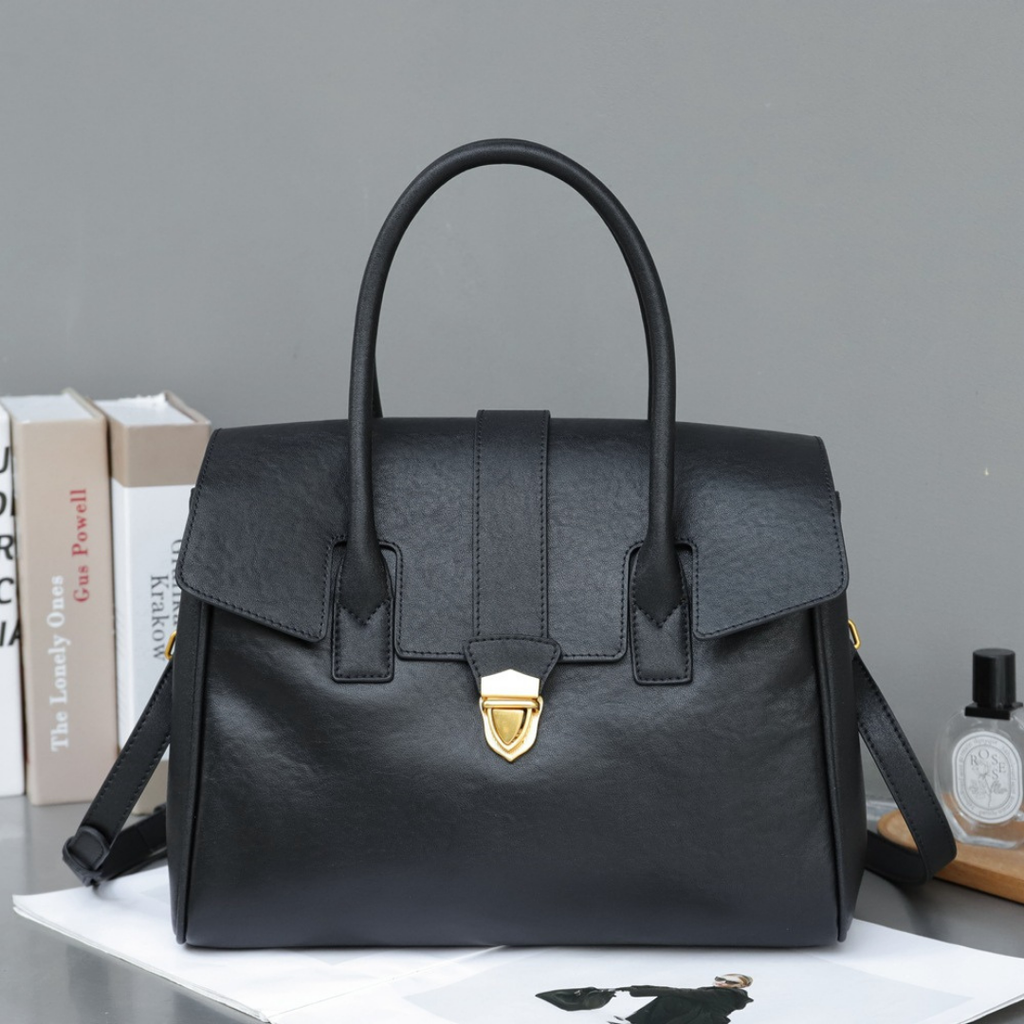 Nocturne Sovereign Satchel – Black
