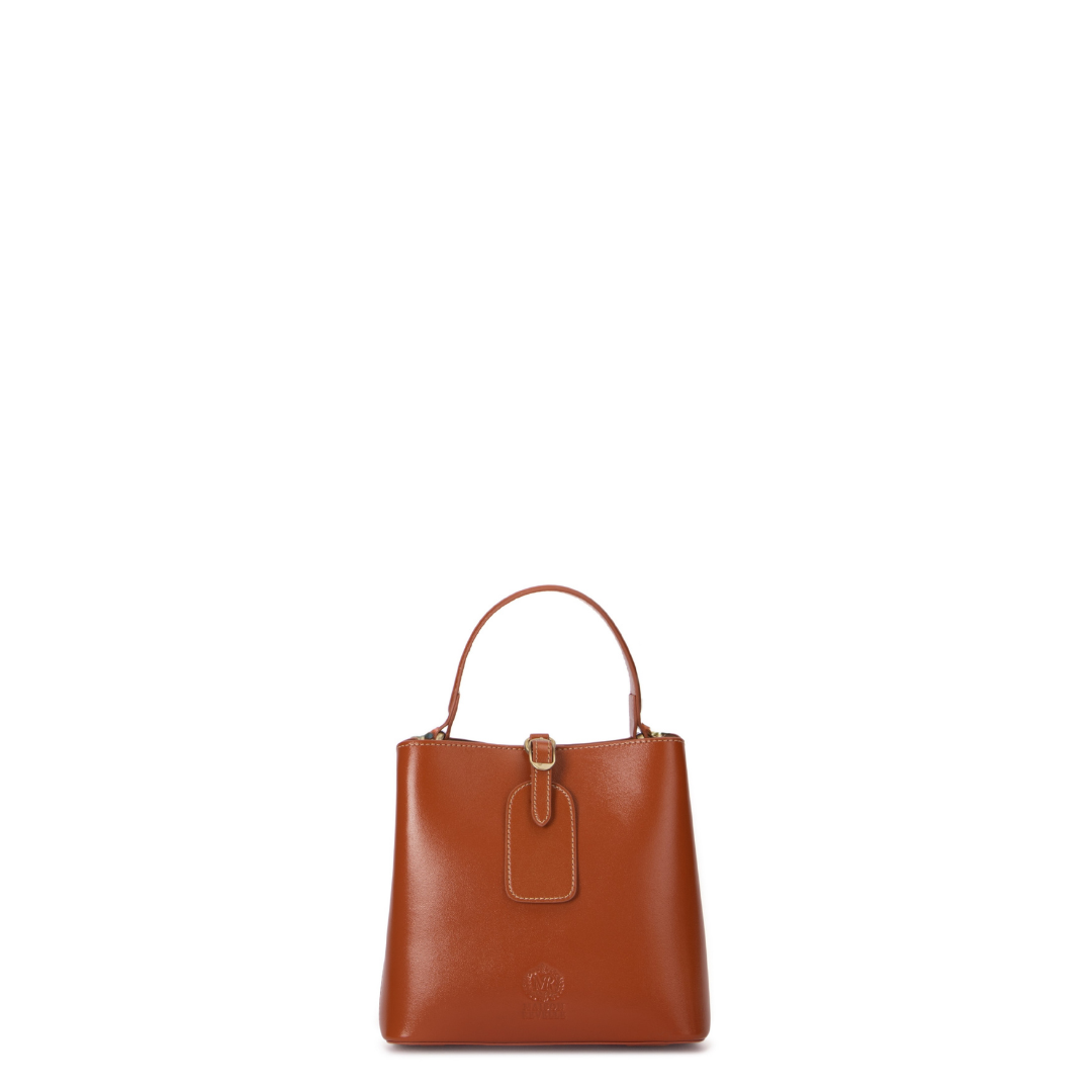 Maison Revelle Versailles Chic Satchel leather heritage bag sunset orange variant